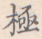 極 위치 확인됨