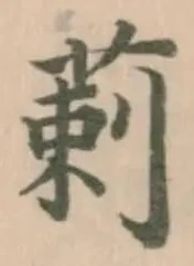 Located 莿