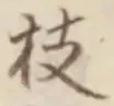 字枝