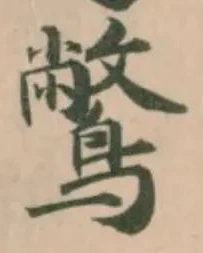 Đã định vị 鷩
