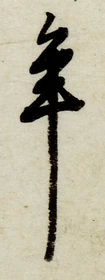글자 年