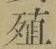字殖