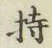 Chữ 持