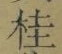 글자 桂