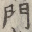 門の位置