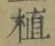 文字植