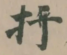 扦の位置