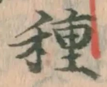 글자 種