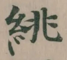 Đã định vị 絩