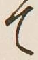 Character て