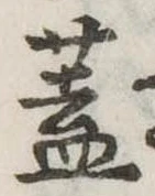 蓋の位置