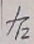 글자 右