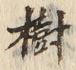 글자 樹