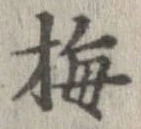 已定位梅