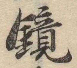鏡の位置