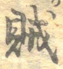 賊 위치 확인됨