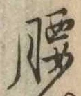 腰 위치 확인됨