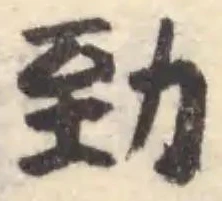 勁の位置