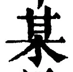 글자 某