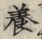 Chữ 養