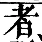 「者」字
