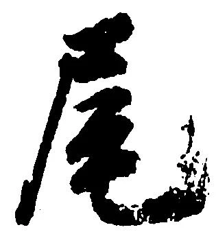 㐌定位尾