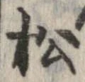 已定位松