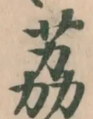 荔の位置