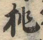 挑の位置