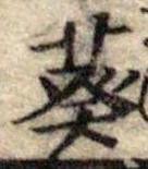 Đã định vị 葵