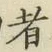 Character 者