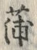 文字蒲