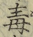 글자 毒