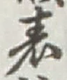 文字表
