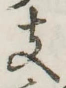 支の位置