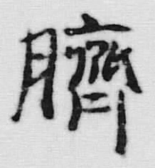 글자 臍