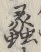 蠡の位置