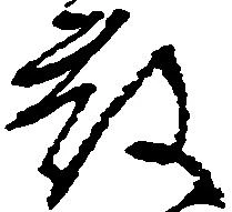 散の位置