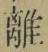 Character 離