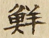 Character 鮮