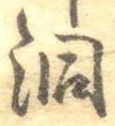 洞の位置