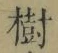 글자 樹