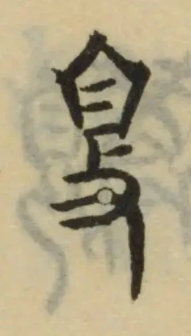 𥄎の位置