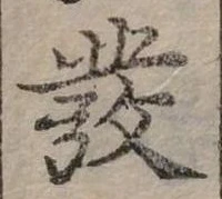 發の位置