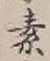글자 素