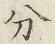 글자 分