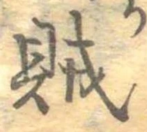 賊 위치 확인됨
