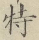 Chữ 特