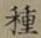 글자 種