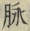 文字脈